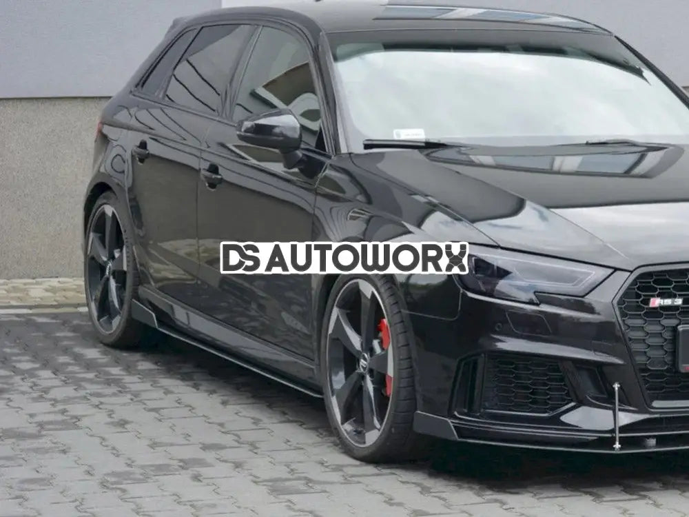 Maxton Design Racing Side Skirts Diffusers V.2 Audi RS3 8V Facelift Sportback 2017-20 Secondary image