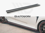 Maxton Design Maxton Racing Side Skirts Diffusers V2 Honda Civic X Type-r 2017-