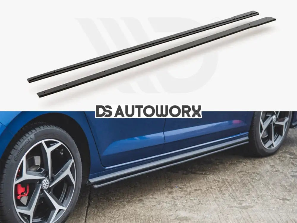 Maxton Design Maxton Racing Side Skirts Diffusers Volkswagen Polo GTI MK6 17-21