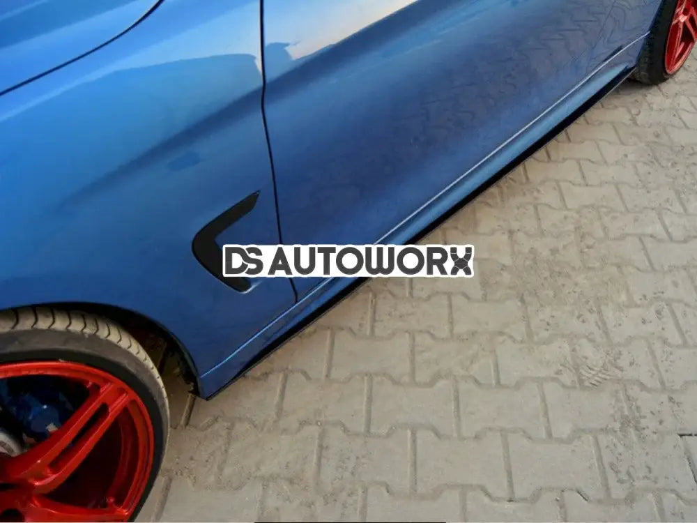 Maxton Design Racing Side Skirts Splitters BMW 4-Series F32 M-sport 13-16