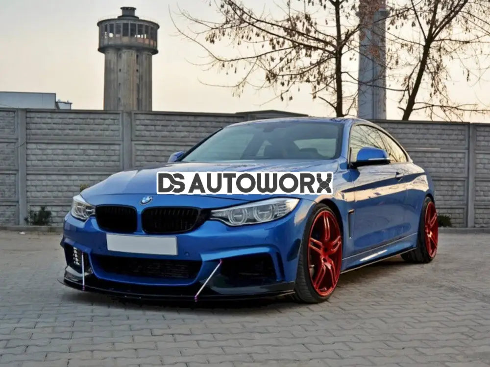 Maxton Design Racing Side Skirts Splitters BMW 4-Series F32 M-sport 13-16