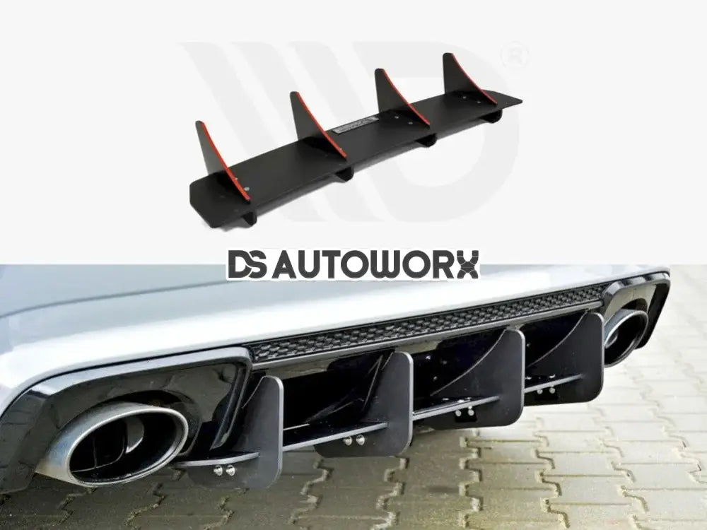 Maxton Design Rear Diffuser Audi RS3 8VA Sportback Pre-facelift 15-16