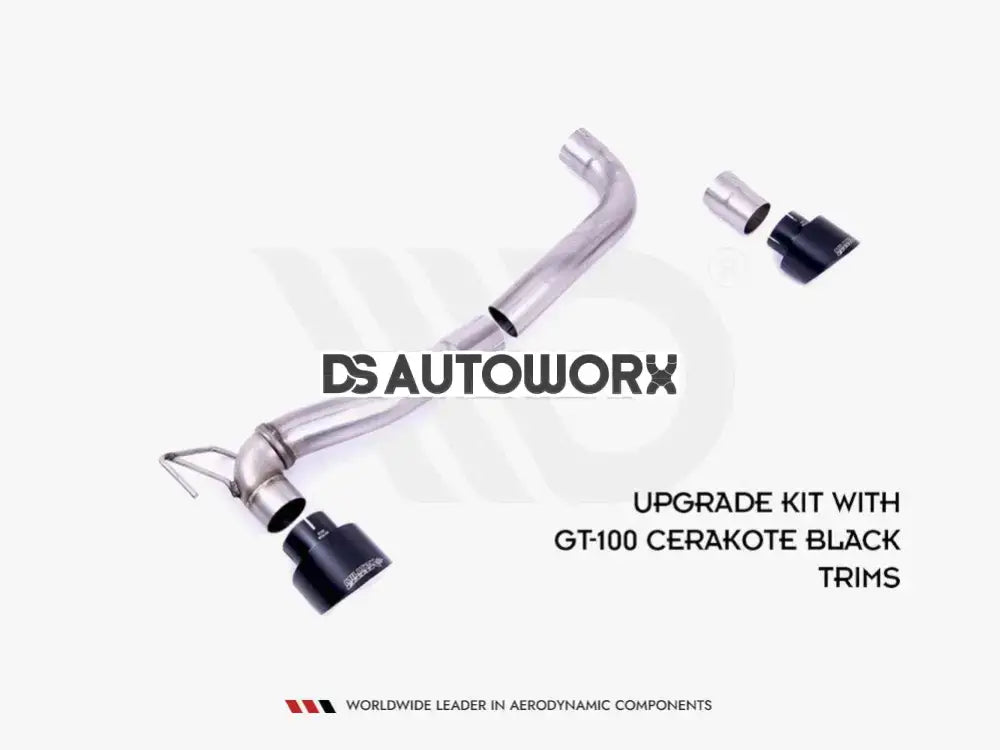 Maxton Design Rear Diffuser + Milltek RS Upgrade KIT - Ford Fiesta MK8 ST & MK8.5 ST 01-22 Secondary image