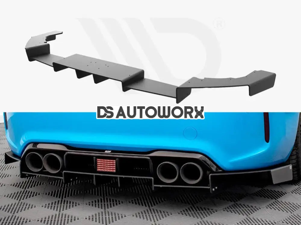Maxton Design Rear Diffuser Racing BMW M2 F87 16-20 Main image