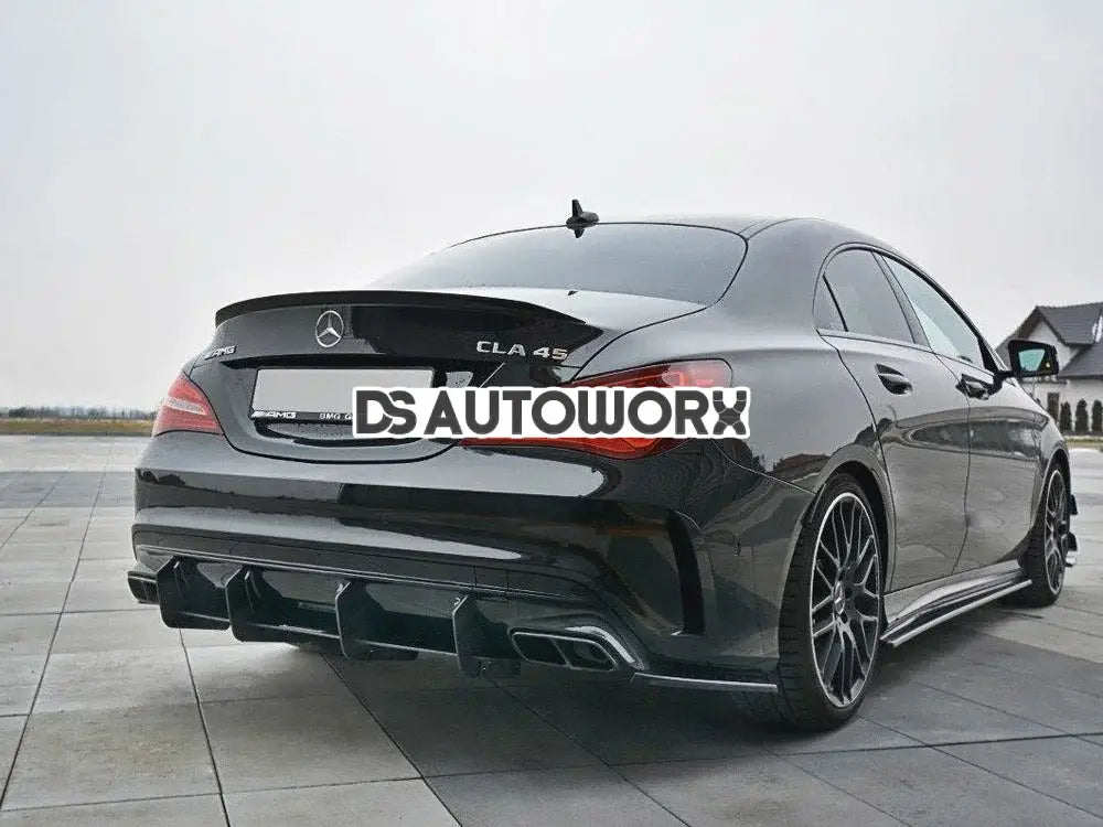 Maxton Design Rear Diffuser V.1 Mercedes CLA A45 AMG C117 Facelift 2017-UP Main image