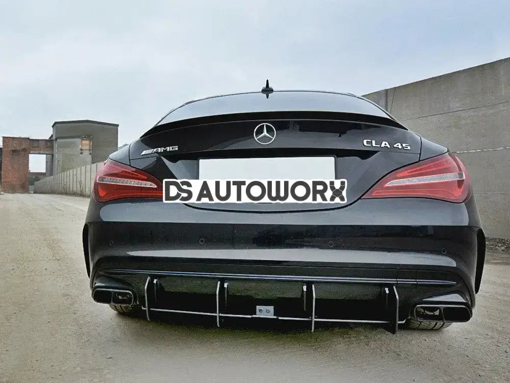 Maxton Design Rear Diffuser V.2 Mercedes CLA A45 AMG C117 Facelift 2017-UP Secondary image