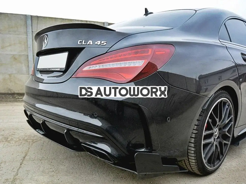 Maxton Design Rear Diffuser V.3 Mercedes CLA A45 AMG C117 Facelift 2017-UP Secondary image