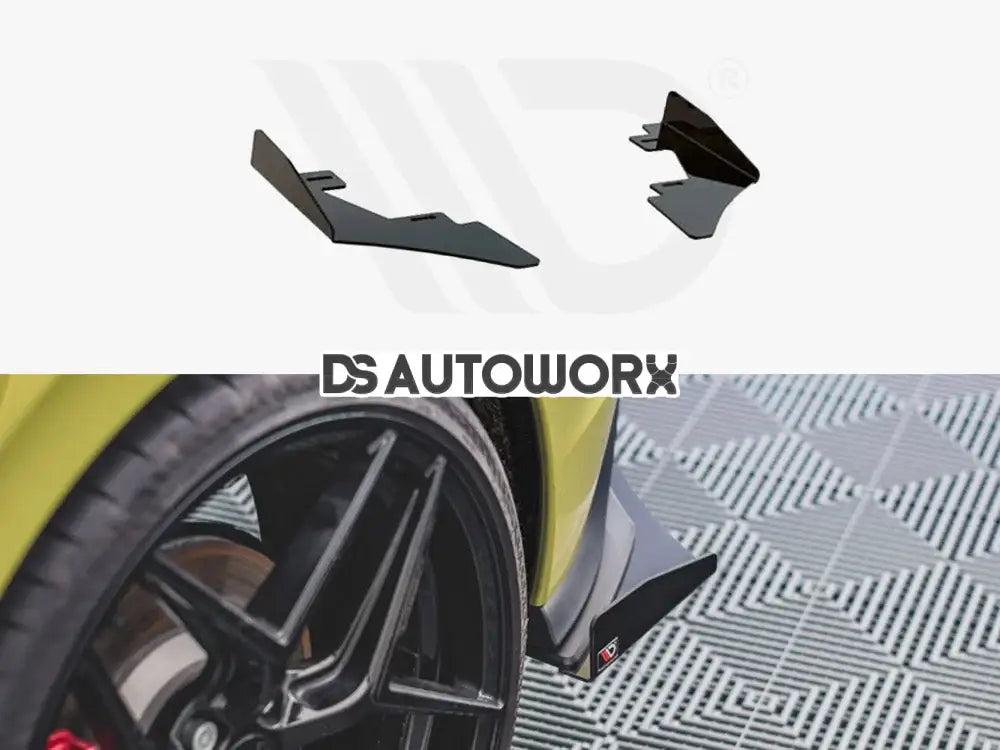 Maxton Design Rear Side Flaps Volkswagen Golf 8 GTI Clubsport 20- Main image