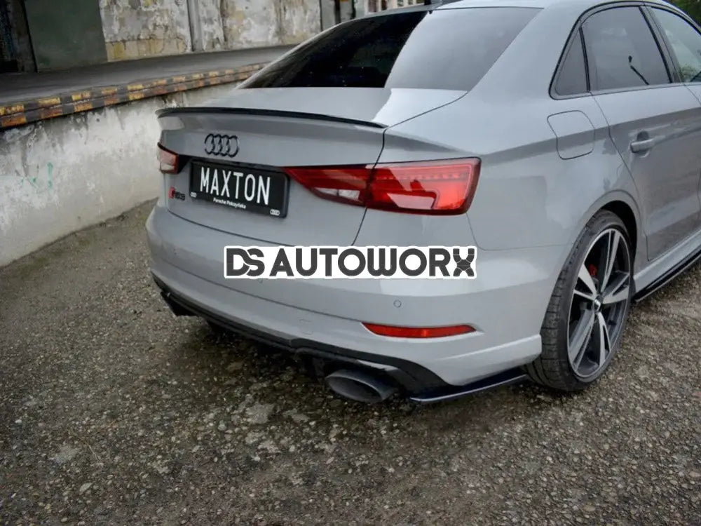 Maxton Design Rear Side Splitters Audi RS3 8V Facelift Sedan 2017-20
