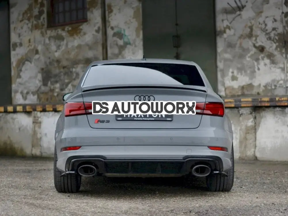 Maxton Design Rear Side Splitters Audi RS3 8V Facelift Sedan 2017-20