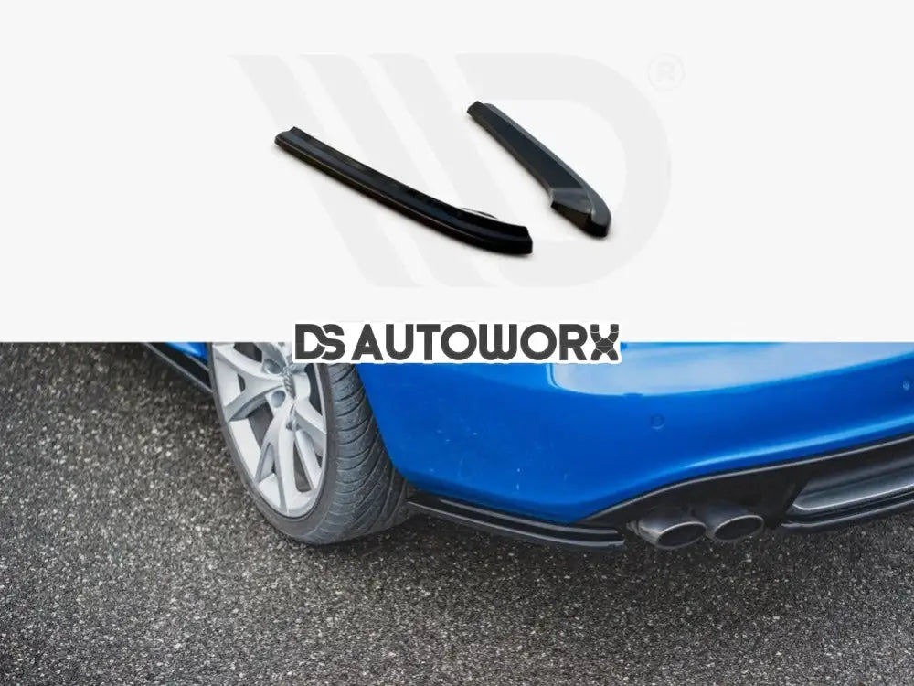 Maxton Design Rear Side Splitters Audi S4 A4 S-line B8 Sedan 09-11 Main image