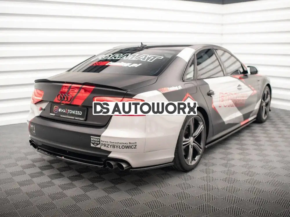 Maxton Design Rear Side Splitters Audi S8 D4