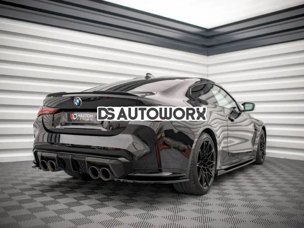 Maxton Design Rear Side Splitters BMW M4 G82 2021- Secondary image