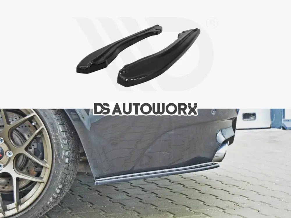 Maxton Design Rear Side Splitters BMW M6 E63 09-10 Main image