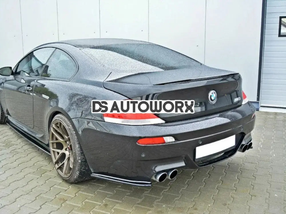 Maxton Design Rear Side Splitters BMW M6 E63 09-10 Secondary image
