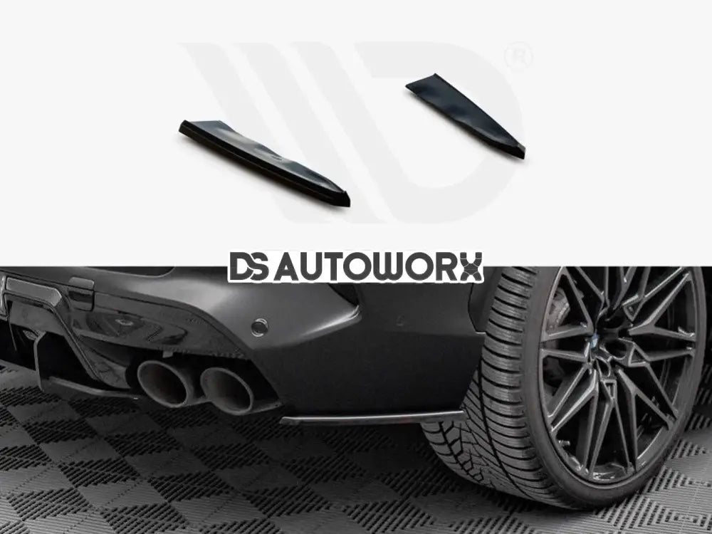 Maxton Design Rear Side Splitters BMW X5M F95 2018-