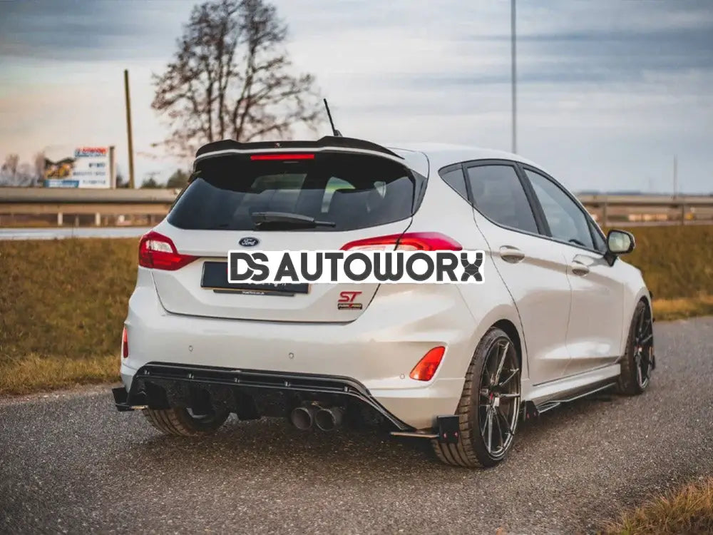 Maxton Design Rear Side Splitters +flaps V.4 Ford Fiesta MK8 ST 2018- Secondary image