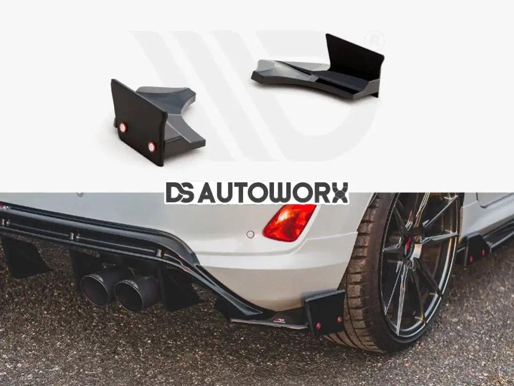 Maxton Design Rear Side Splitters +flaps V.4 Ford Fiesta MK8 ST 2018- Main image