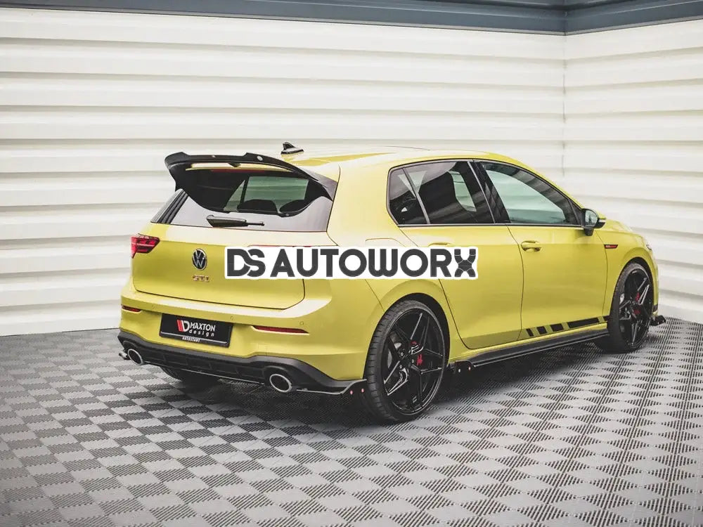 Maxton Design Rear Side Splitters +flaps V1 Volkswagen Golf 8 GTI Clubsport 20- Secondary image