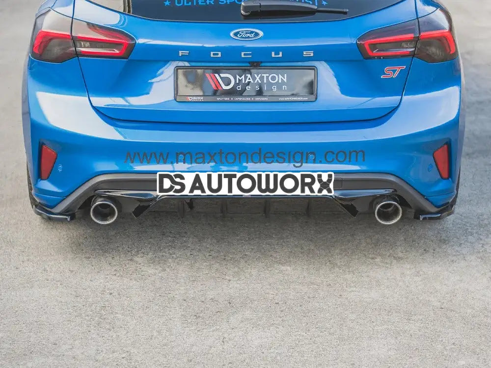 Maxton Design Rear Side Splitters Ford Focus MK4 ST 2019-