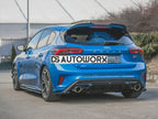 Maxton Design Rear Side Splitters Ford Focus MK4 ST 2019-