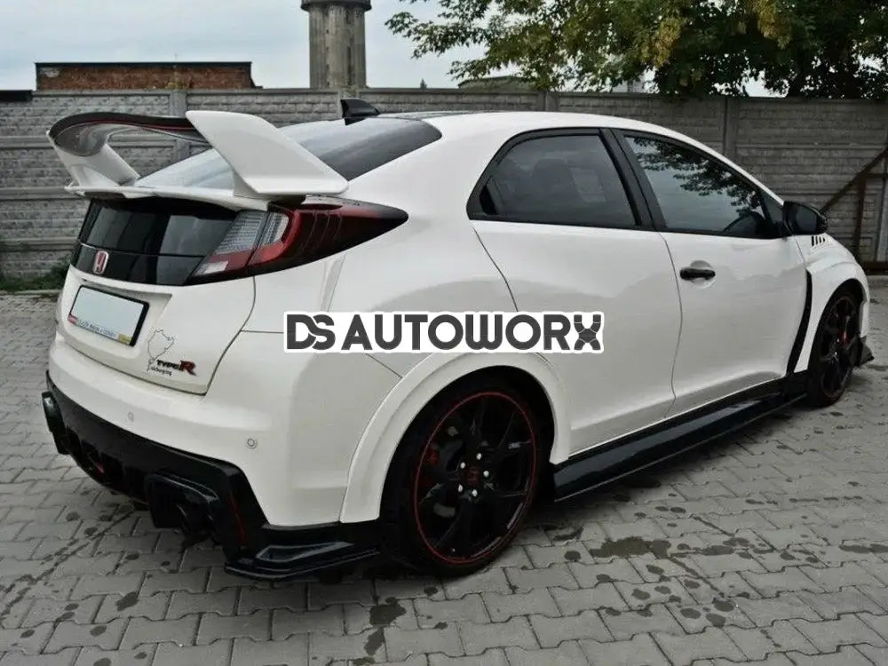 Maxton Design Rear Side Splitters Honda Civic IX Type R 15-17 Secondary image