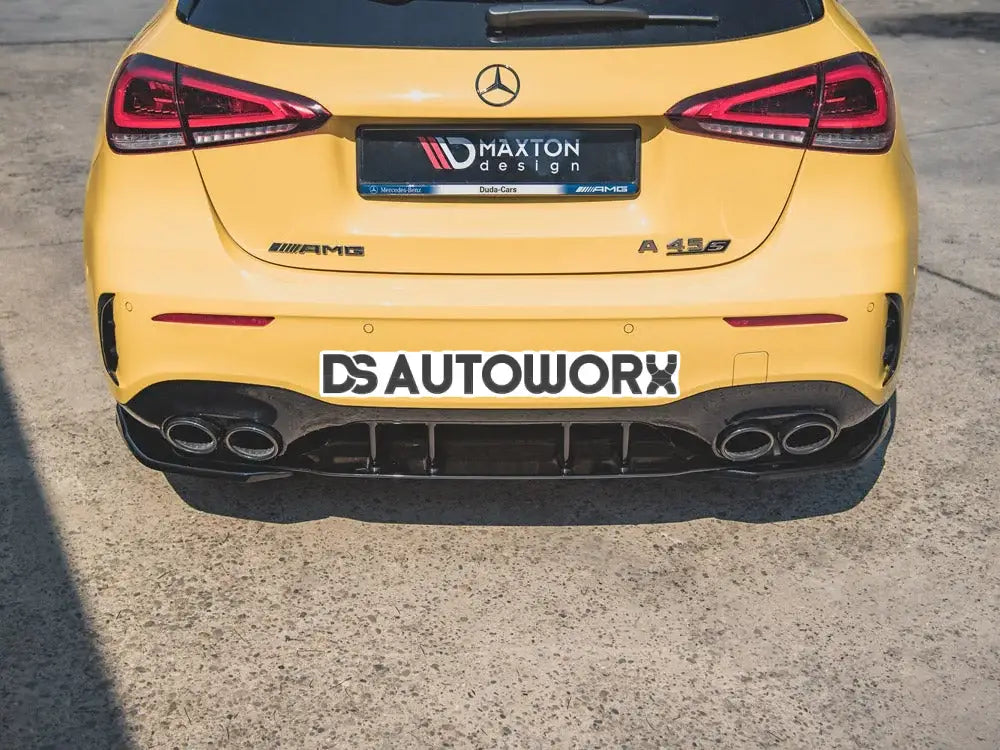 Maxton Design Rear Side Splitters Mercedes-amg A45 S W177 2019- Secondary image