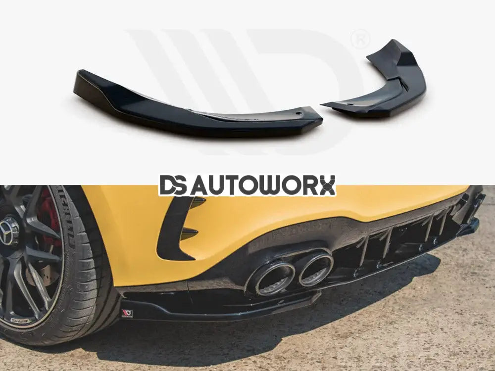 Maxton Design Rear Side Splitters Mercedes-amg A45 S W177 2019- Main image
