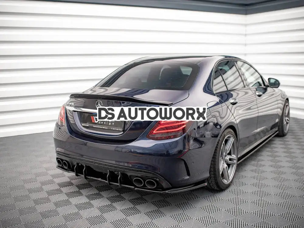 Maxton Design Rear Side Splitters Mercedes AMG C 43 Sedan W205 Facelift Secondary image