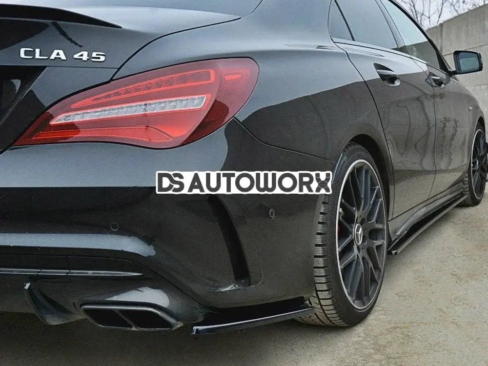 Maxton Design Rear Side Splitters Mercedes CLA A45 AMG C117 Facelift 2017-UP Secondary image
