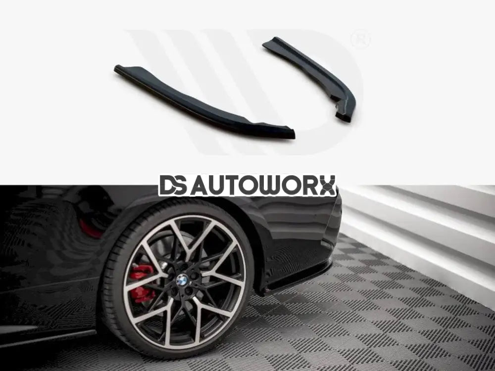 Maxton Design Rear Side Splitters V.1 BMW 4-Series M-pack G22 2020- Main image