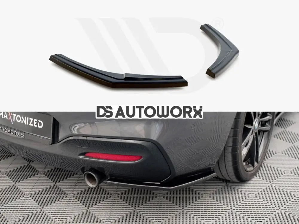 Maxton Design Rear Side Splitters V.1 BMW 1-Series F20 F21 M-power Facelift Main image