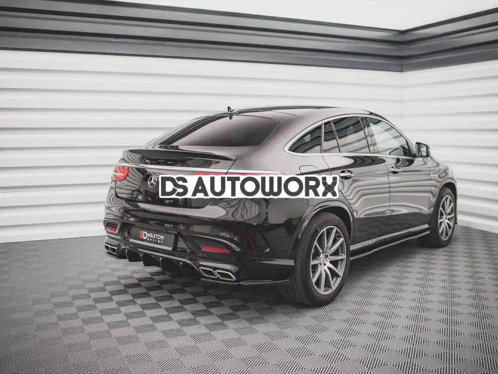 Maxton Design Rear Side Splitters V.1 Mercedes GLE Coupe 63AMG C292 15-19 Secondary image