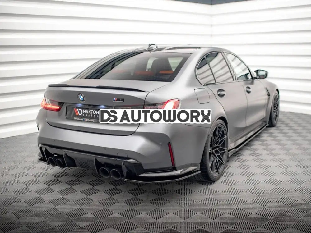 Maxton Design Rear Side Splitters V.2 BMW M3 G80 2021- Secondary image