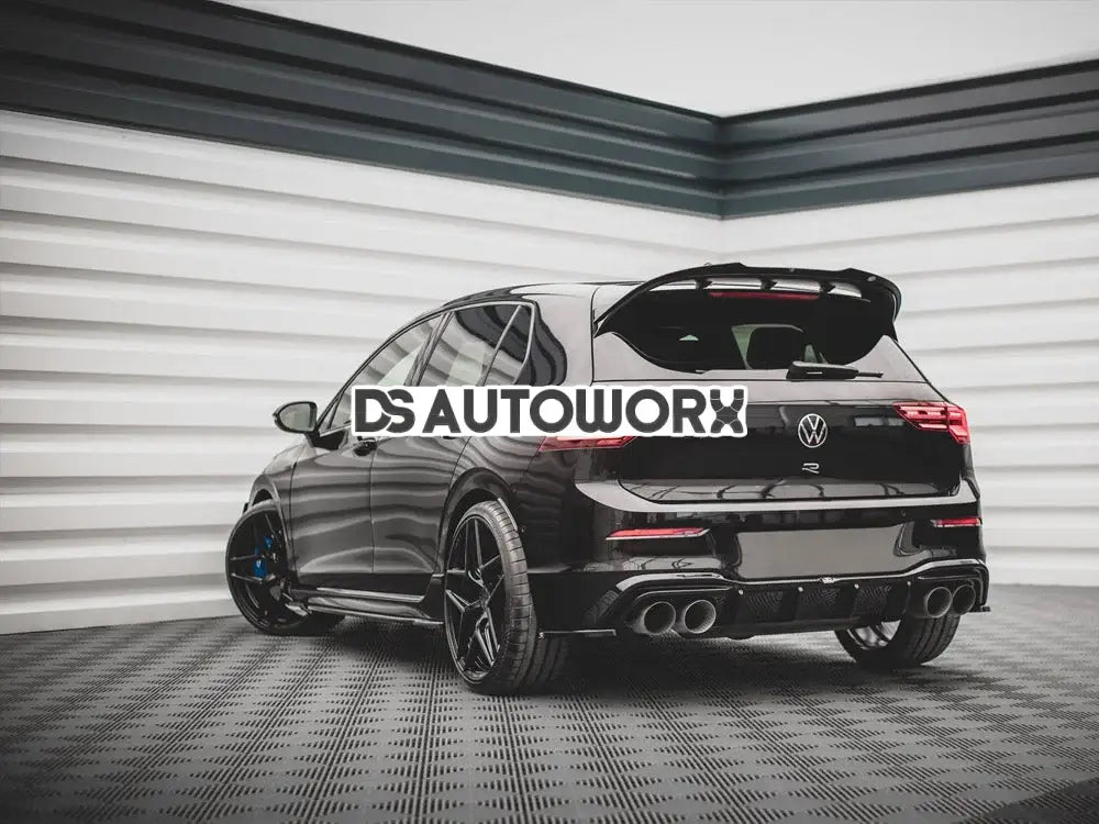 Maxton Design Rear Side Splitters V.4 Volkswagen Golf R MK8 20- Secondary image