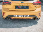 Maxton Design Rear Side Splitters V2 Ford Focus MK4 ST 2019-