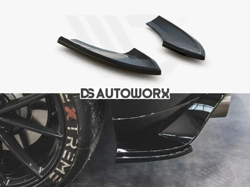 Maxton Design Rear Side Splitters Volkswagen Golf MK7.5 GTI TCR 2019 Main image