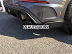 Maxton Design Rear Splitter 'aero' Ford Focus MK3 RS