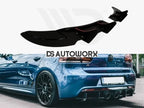 Maxton Design Rear Splitter Volkswagen Golf MK6 R Cnc 08-12