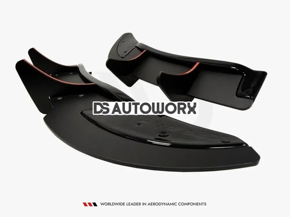 Maxton Design Rear Splitter Volkswagen Golf MK6 R Cnc 08-12
