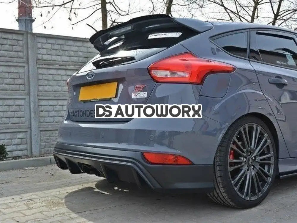 Maxton Design Rear Valance Ford Focus MK3 ST Facelift Rs-look 01-18