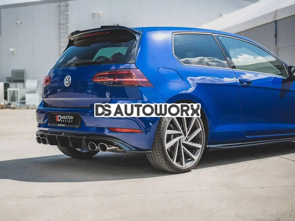 Maxton Design Rear Valance V.3 Volkswagen Golf 7 R Facelift 17-19 Secondary image