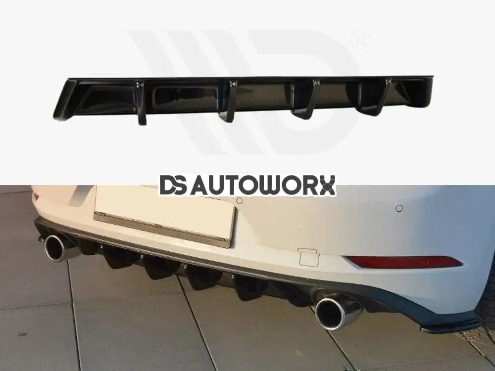 Maxton Design Rear Valance Volkswagen Golf GTI MK7.5 17-19 Main image