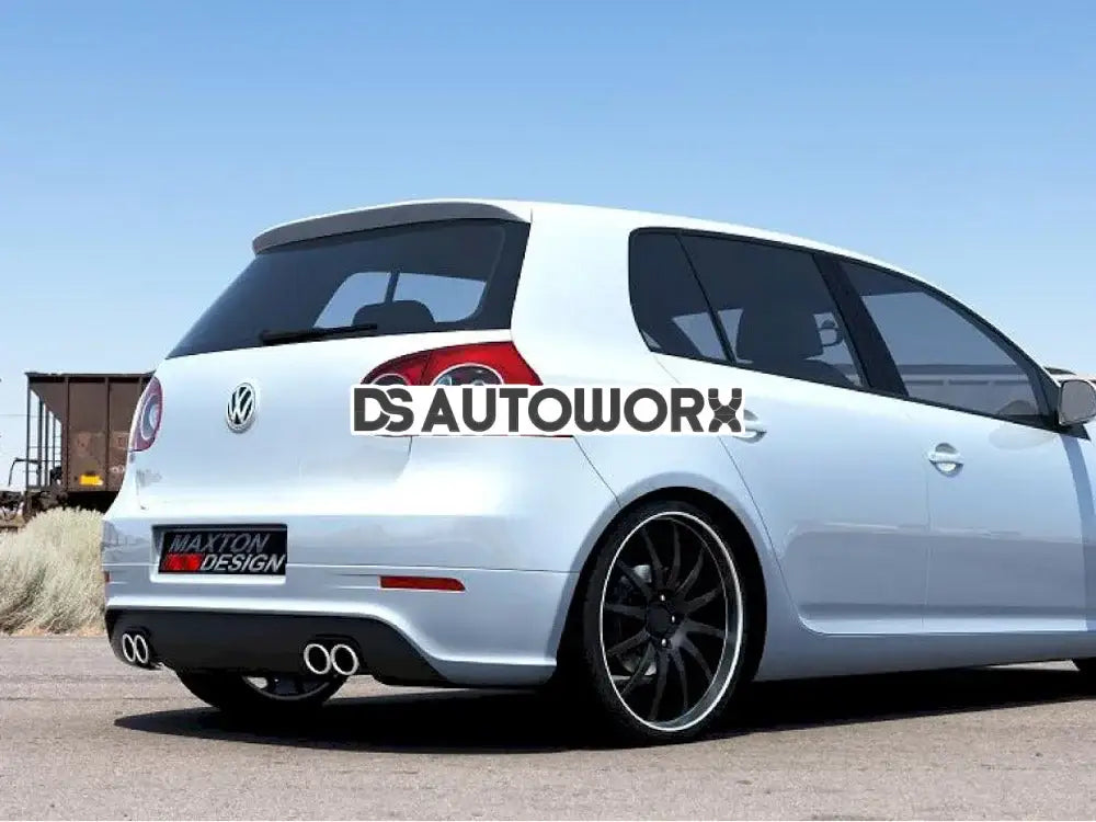 Maxton Design Rear Valance Volkswagen Golf V R32 With 2 Exhaust Holes 09-08