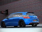 Maxton Design Rear Valance Volkswagen Scirocco III R With 2 Exhaust Holes