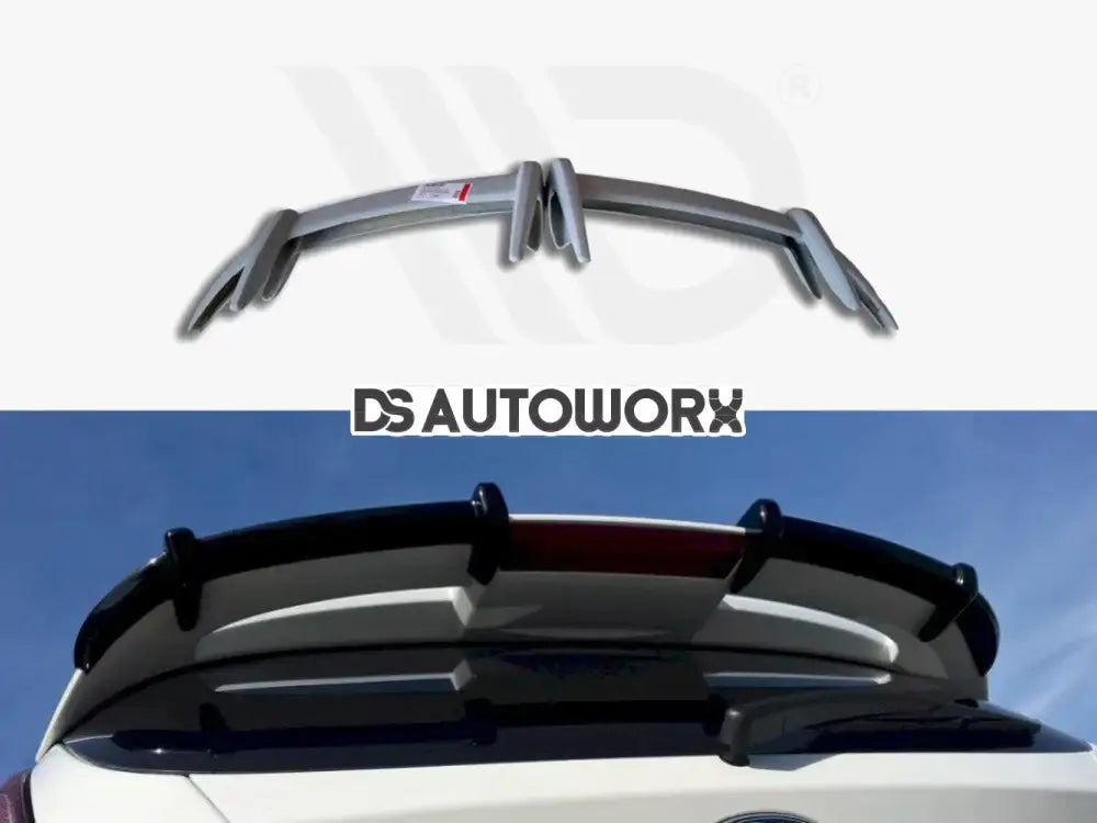 Maxton Design Roof Spoiler Extension Ford Fiesta MK7 ST Zetec S Facelift Primer Painted Main image