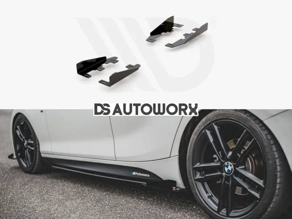Maxton Design Side Flaps For BMW 1-Series F20 M135I M140I M-pack 15-19 Main image