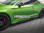 Maxton Design Side Skirts Diffusers Audi RS5 Coupe F5 Facelift