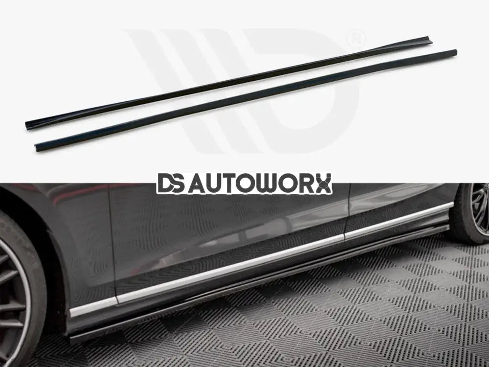 Maxton Design Side Skirts Diffusers Audi S8 A8 S-Line D5 Main image