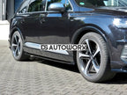 Maxton Design Side Skirts Diffusers Audi SQ7 Q7 S Line MK2 19-20